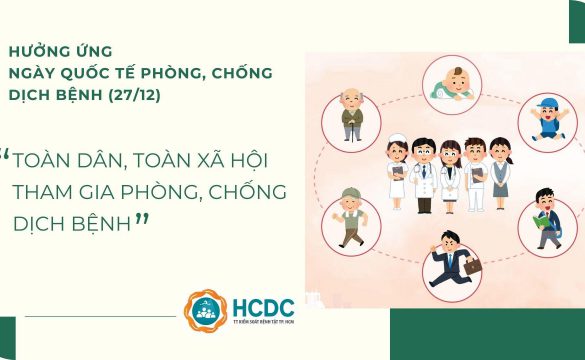 Thông điệp truyền thông hưởng ứng Ngày Quốc tế phòng chống dịch bệnh (27/12) năm 2024