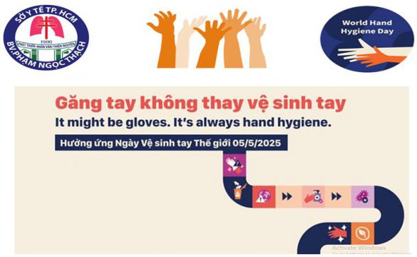 HƯỞNG ỨNG NGÀY VỆ SINH TAY THẾ GIỚI 05/5/2025