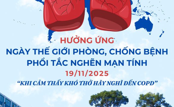 HƯỞNG ỨNG NGÀY THẾ GIỚI COPD – WORLD COPD DAY 2025 **19/11/2025**